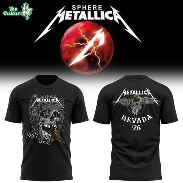 Las Vegas Raiders Metallica M72 Tour Crossover Limited Edition Graphic T-shirt