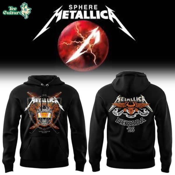 Las Vegas Raiders Metallica M72 World Tour Premium Limited Hoodie