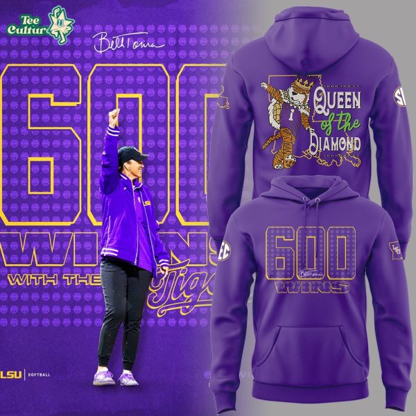 Limited Edition “Coach Torina-600 Wins with the Tigers” 🐯🥎 Hoodie
