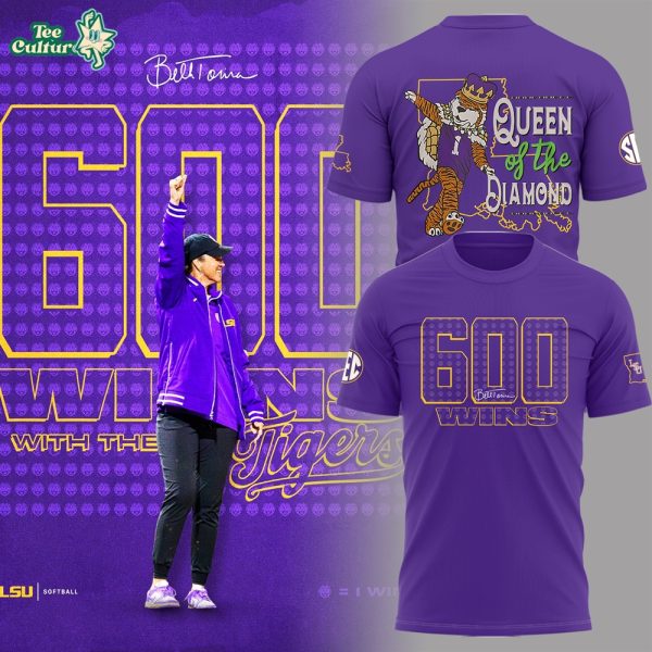 Limited Edition “Coach Torina-600 Wins with the Tigers” 🐯🥎 Shirt