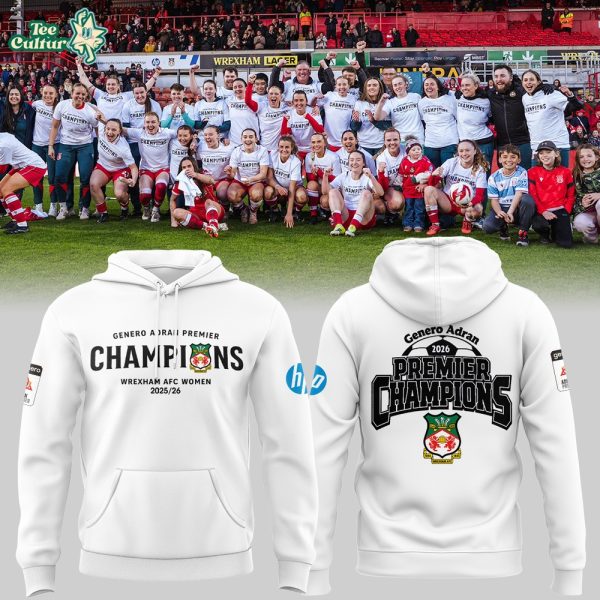 Limited Edition Genero Adran Premier Champions🏆⚽ Hoodie