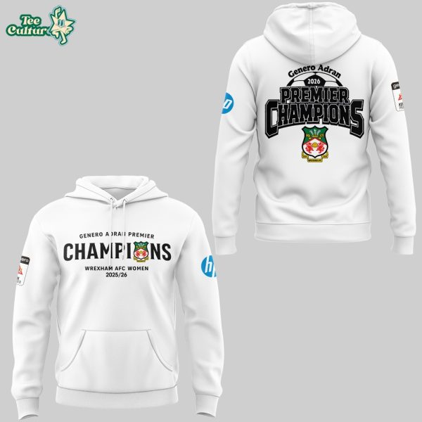 Limited Edition Genero Adran Premier Champions Hoodie by Teesculture.com