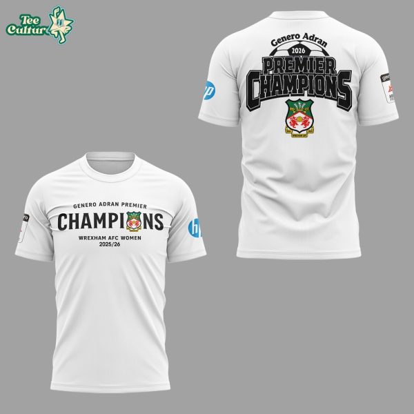 Limited Edition Genero Adran Premier Champions Shirt by Teesculture.com