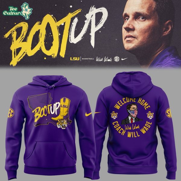 Limited Edition “Welcome Home,Coach Will Wade” 🐯🏀 Hoodie
