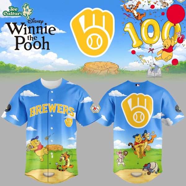 Limited Edition Winnie the Pooh 100th Anniversary Commemorative Jersey