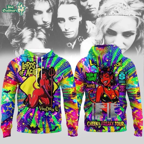 Lords Of Acid Voodoo U Cheeky Freaky Tour Graphic Hoodie Limited Edition
