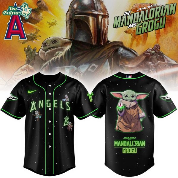 Los Angeles Angels x The Mandalorian & Grogu Fan Favorite Limited Jersey