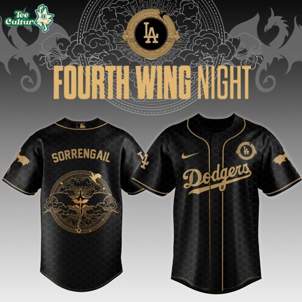Los Angeles Dodgers Fourth Wing Fantasy Theme 2026 Limited Baseball Jersey