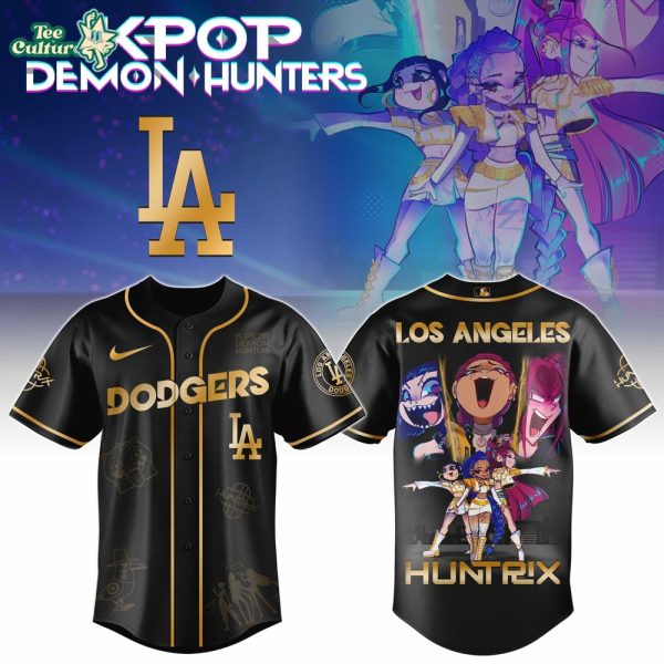 Los Angeles Dodgers Golden Kpop Demon Hunter Limited Edition Baseball Jersey – Limited Stock