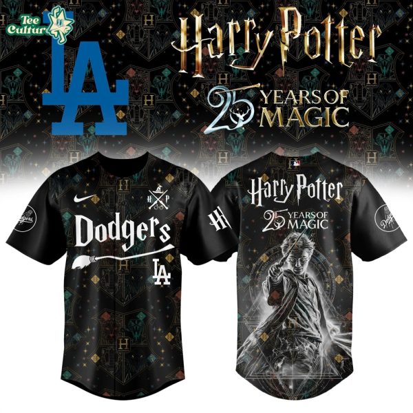 Los Angeles Dodgers Harry Potter 25 Years Of Magic Special Edition Jersey