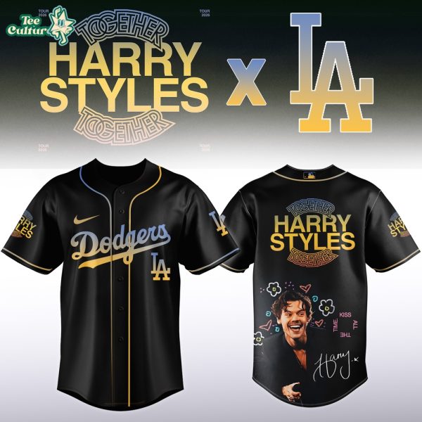 Los Angeles Dodgers Harry Styles Together Together Tour 2026 Inspired Limited Edition Baseball Jersey