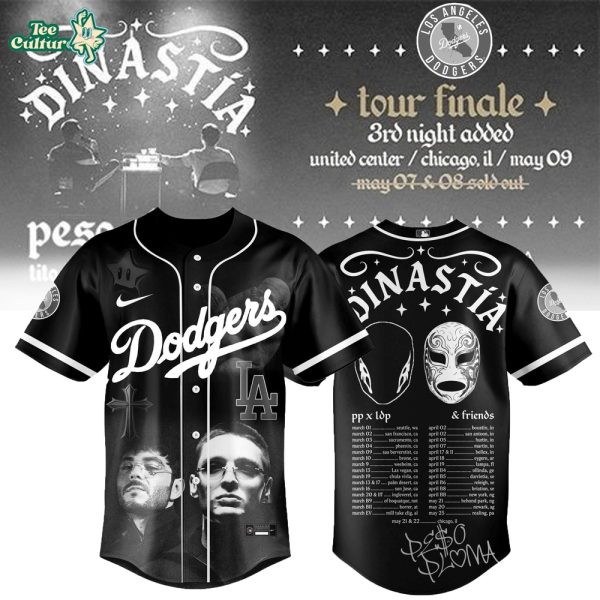 Los Angeles Dodgers MLB x Dinastía Tour Jersey Limited Edition