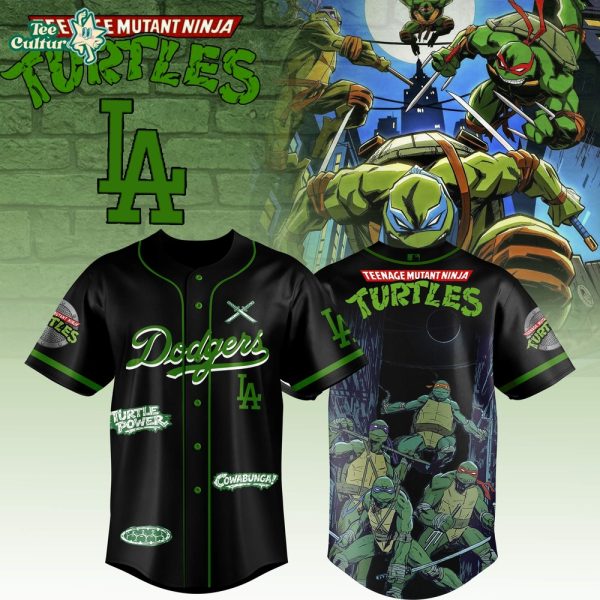 Los Angeles Dodgers Teenage Mutant Ninja Turtles Collaboration 2026 Limited Edition Baseball Jersey