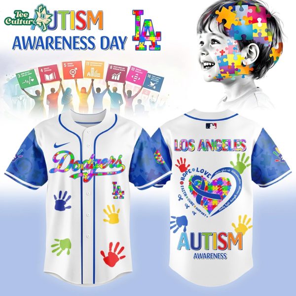Los Angeles Dodgers x Autism Awareness 2026 Limited Edition Jersey