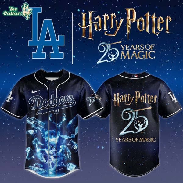 Los Angeles Dodgers x Harry Potter Special Edition MLB Baseball Jersey
