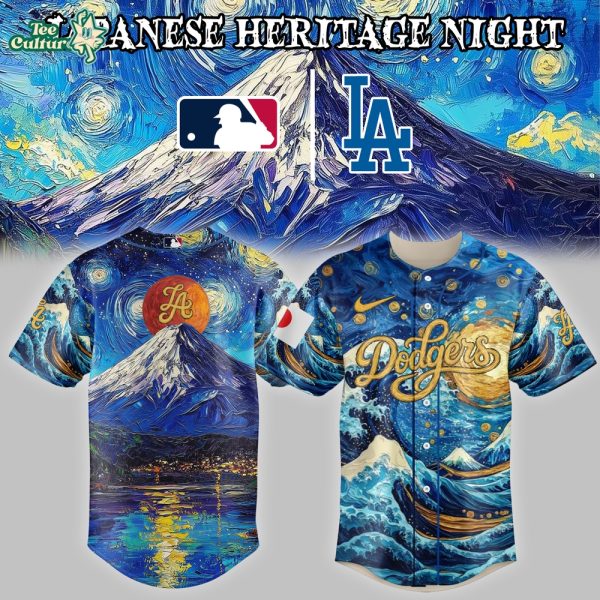 Los Angeles Dodgers x Japanese Heritage Night 2026 Jersey Ver2