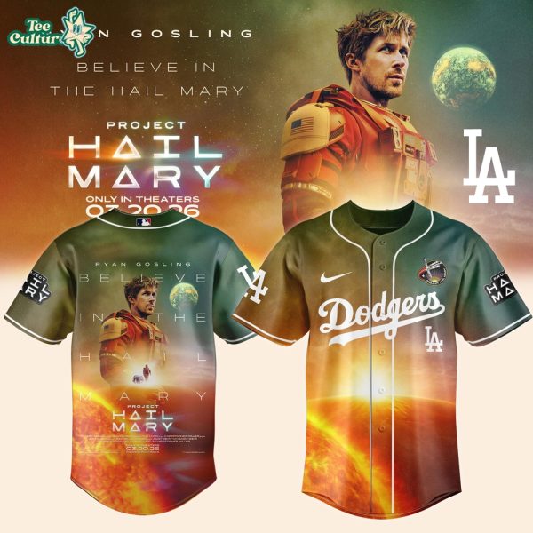 Los Angeles Dodgers x Project Hail Mary Jersey