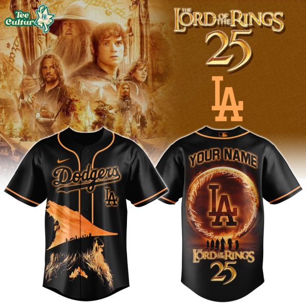 Los Angeles Dodgers x Ring of Power Custom Name Edition 2026 Jersey