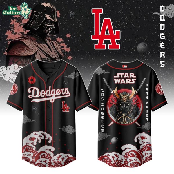 Los Angeles Dodgers x Samurai Vader Crossover Jersey