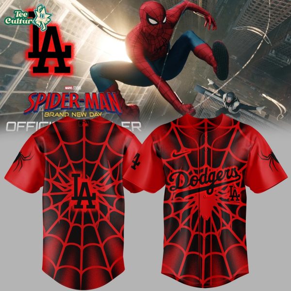Los Angeles Dodgers x Spider-Man: Brand New Day Jersey