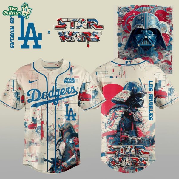 Los Angeles Dodgers x Star Wars Samurai Limited Edition Baseball Jersey