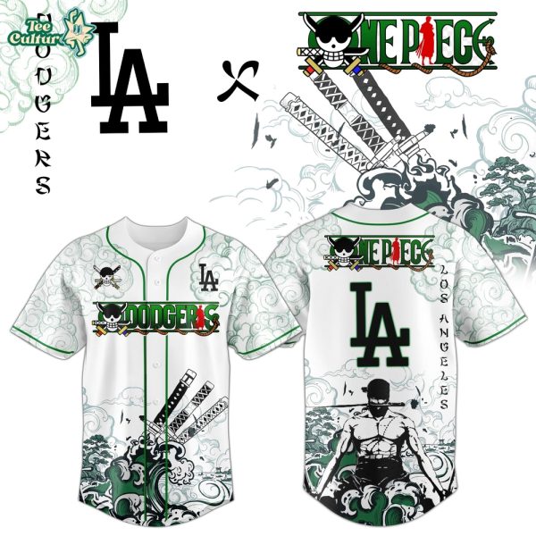 Los Angeles Dodgers x Zoro Ronin Emerald Wave Limited Edition Jersey