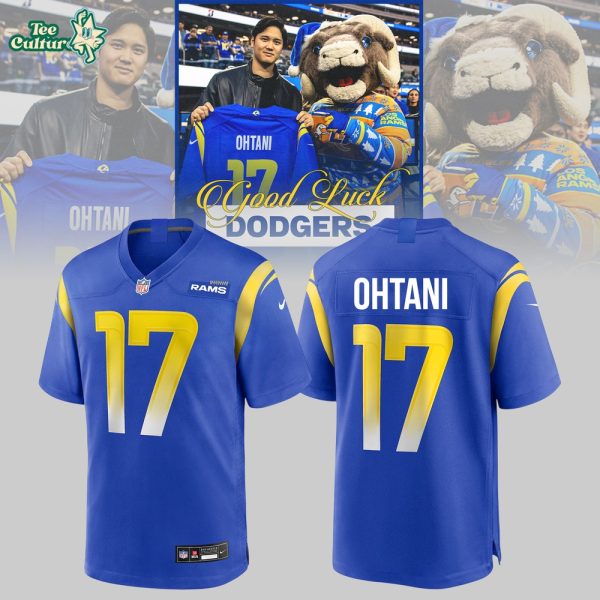 Los Angeles Rams x Ohtani Limited Edition Football Jersey