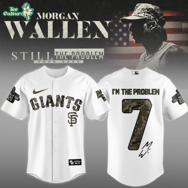 MLB ALL TEAM x Morgan Wallen Still Problem Tour Jersey by Teesculture.com