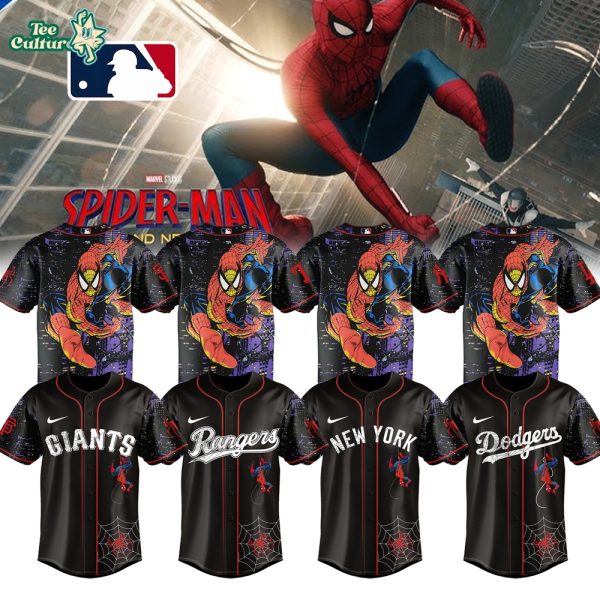 MLB ALL TEAM x Spider Man: Brand New Black Day Jersey