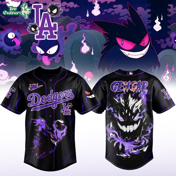 MLB ALL TEAMS x Pokemon Gengar Jersey Ver2 by Teesculture.com