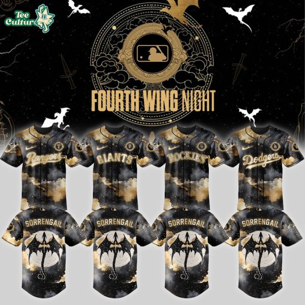 MLB All Team X Fourth Wing Night 2026 Limited Edition – Jersey