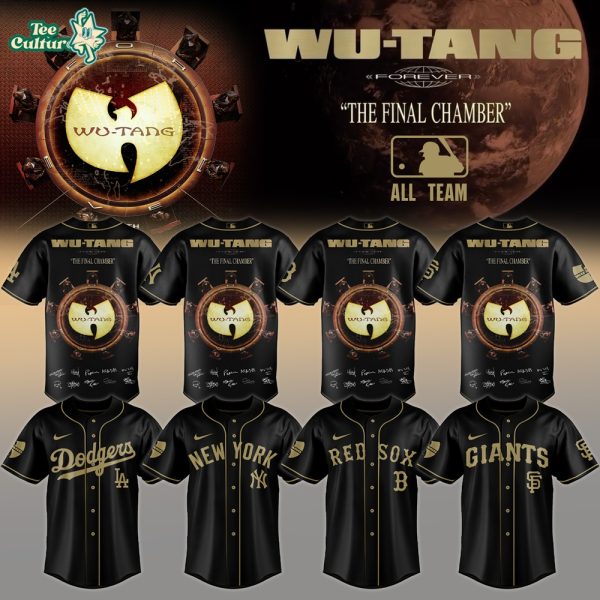 MLB All Team x Wu-Tang Forever The Final Chamber 2026 Limited Edition Signature Jersey