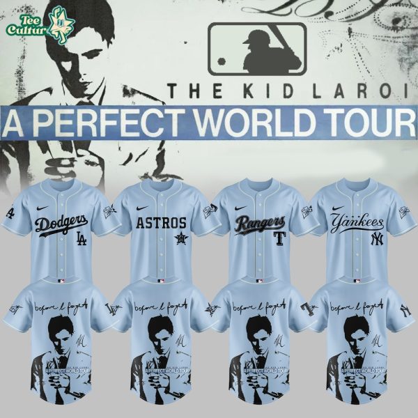 MLB All Teams x The Kid Laroi A Perfect World Tour Limited Edition Jersey