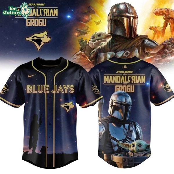 Mandalorian Grogu, Star Wars Jersey, Blue Jays Jersey