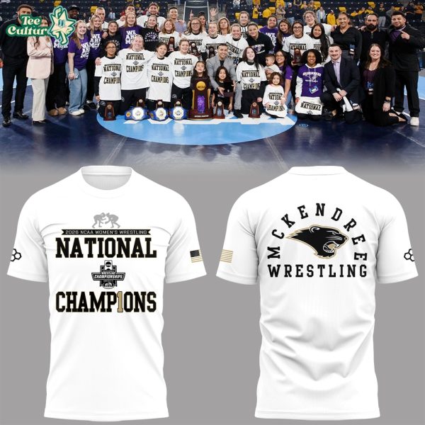 McK Women’s Wrestling 2026 National Champions Limited Edition T-Shirt