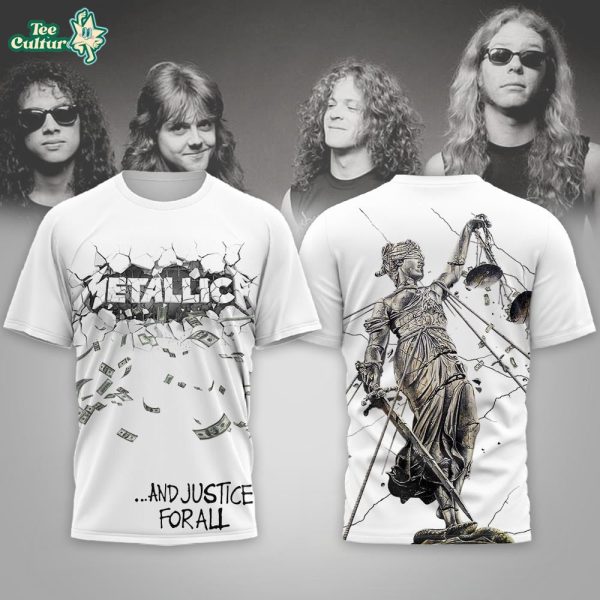 Metallica And Justice For All Lady Justice Heavy Metal Shirt 2026