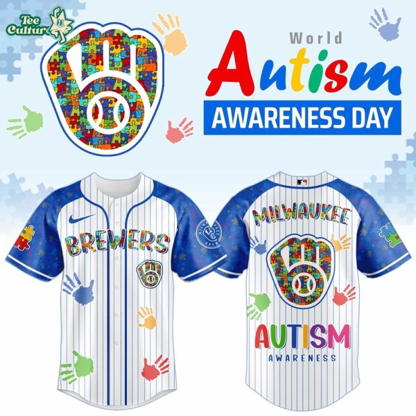 Milwaukee Brewers – Autism Awareness 2026 Limited Editions Jersey