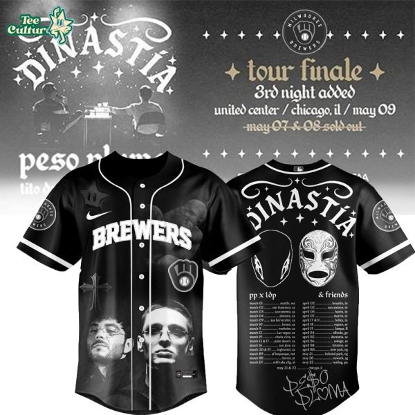 Milwaukee Brewers MLB x Dinastía Tour Jersey Limited Edition