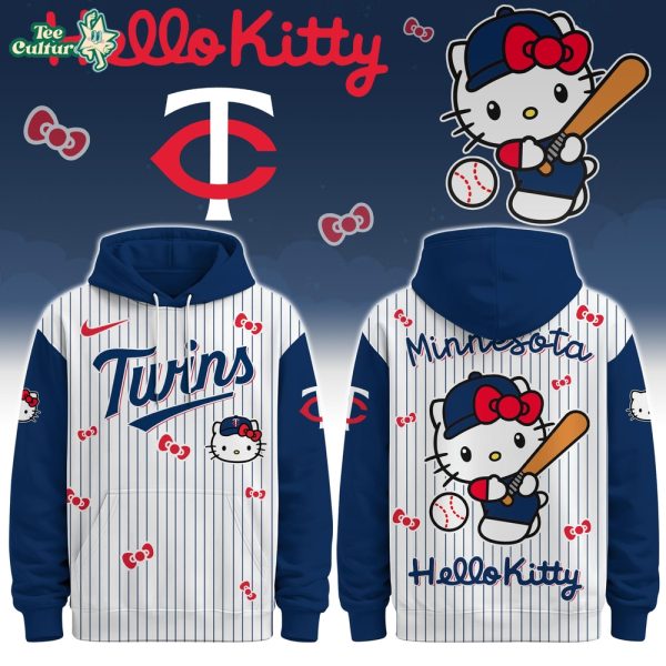 Minnesota Twins Hello Kitty Special Edition Fan Hoodie