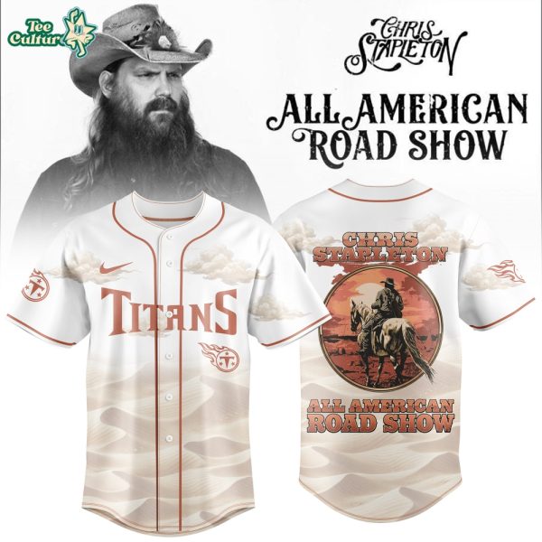 Nashville All-American Road Show Tour Shirt – White Edition Ver2