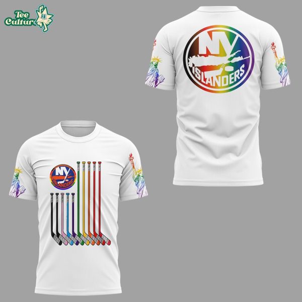 New York Islanders Pride Night Edition Tshirt by Teesculture.com
