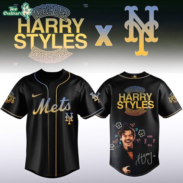 New York Mets Harry Styles Together Together Tour 2026 Inspired Limited Edition Baseball Jersey