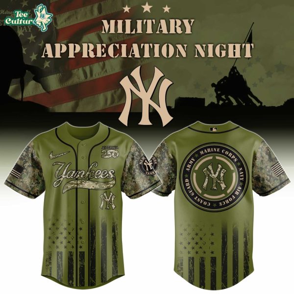 New York Yankees Military Appreciation 2026 Limited Edition Baseball Jersey