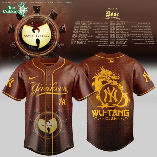 New York Yankees The Final Chamber US Tour 2026 Limited Edition Baseball Jersey