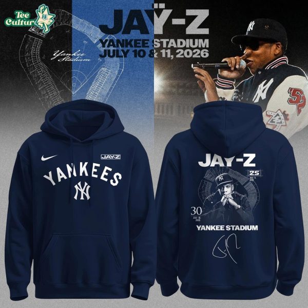 New York Yankees x Jay-Z Hometown Show 2026 Limited Edition Hoodie