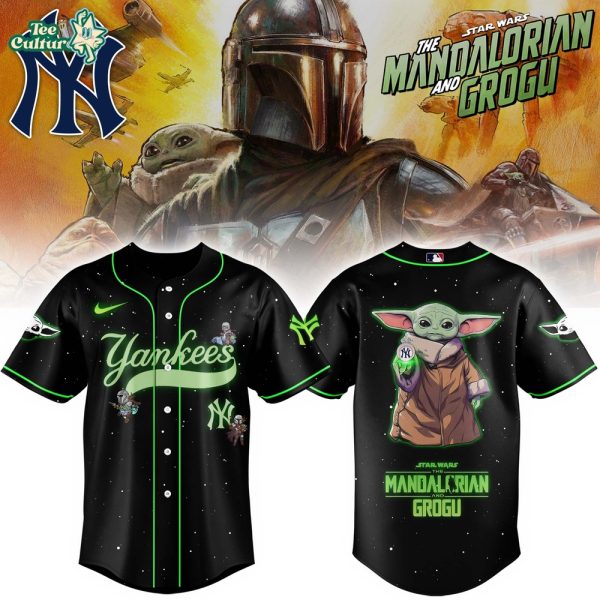 New York Yankees x The Mandalorian & Grogu Premium Limited Edition Jersey