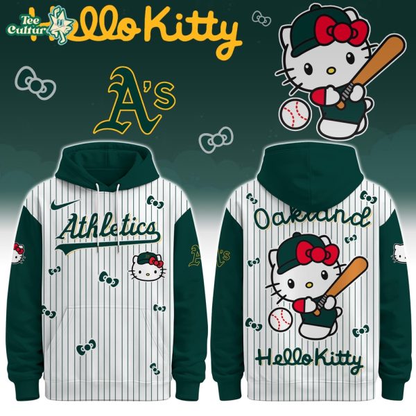 Oakland Athletics Hello Kitty Special Edition Fan Hoodie