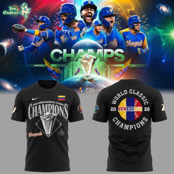 Official World Baseball Classic Champions Trophy 🏆⚾ Commemorative Shirt