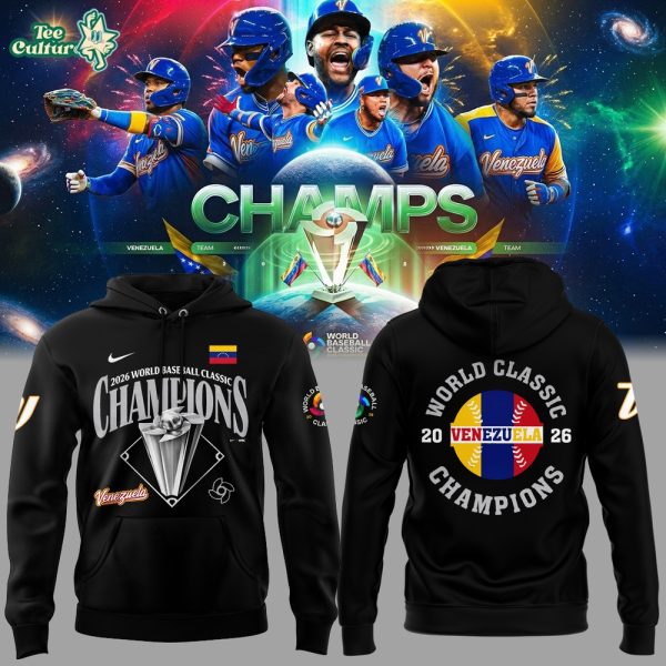 Official World Baseball Classic Champions Trophy 🏆⚾ Premium Hoodie