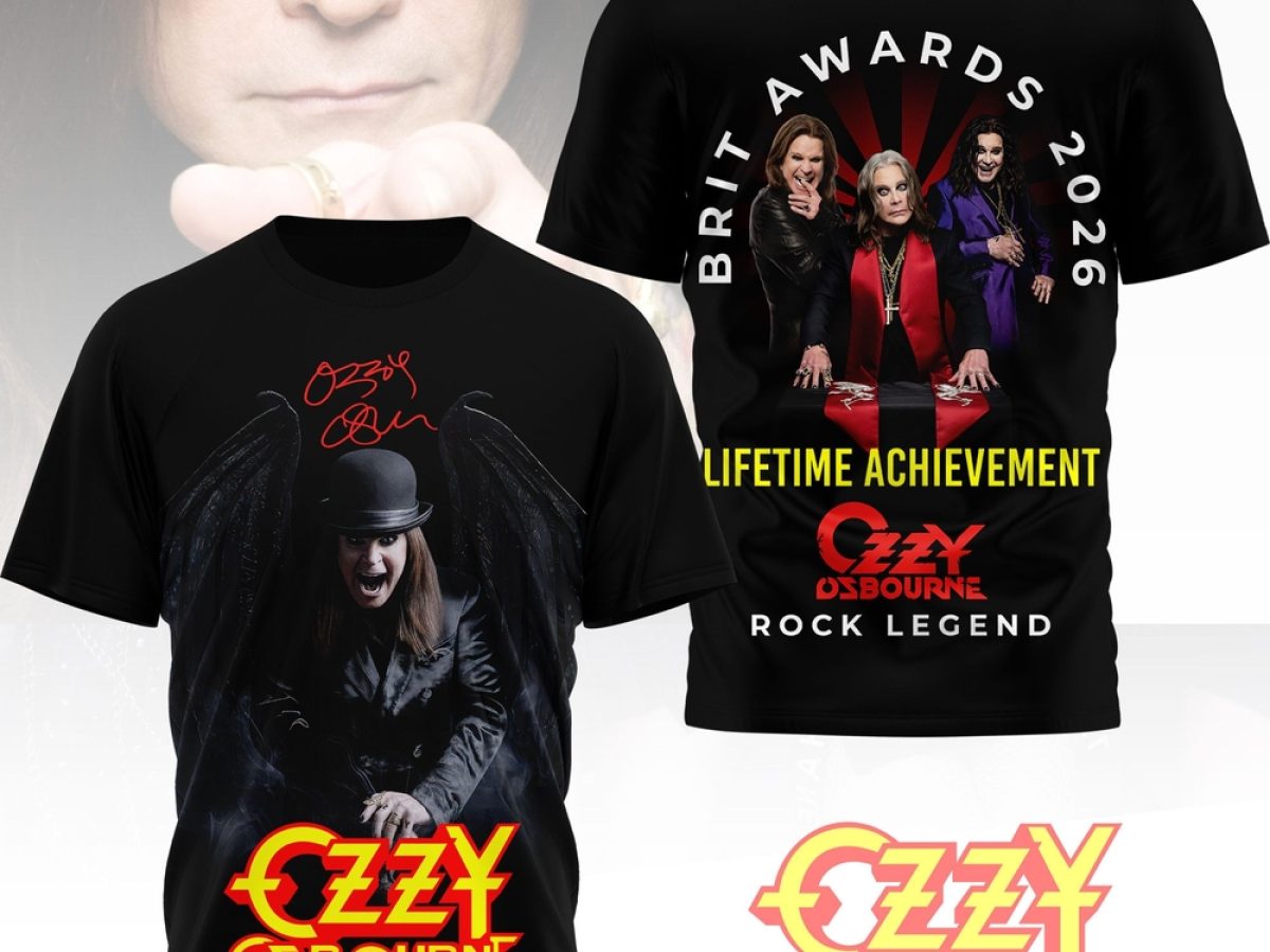 Ozzy Osbourne 2026 Brit Awards Lifetime Achievement Tribute T